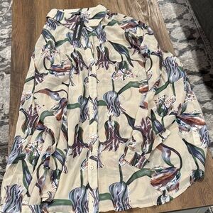 PrettyLittleThing Multicolor Floral Shirt